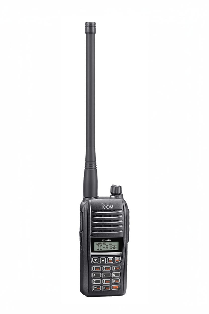 Icom IC-A16E, 118.000–136.992 MHz