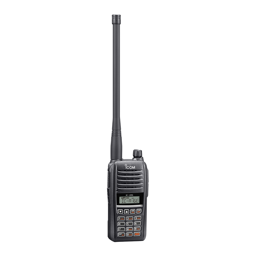 Icom IC-A16E, 118.000–136.992 MHz