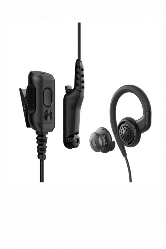 Minimik til Motorola, svingbar ørestykke med øreplugg, 2-wire, PMLN8295A